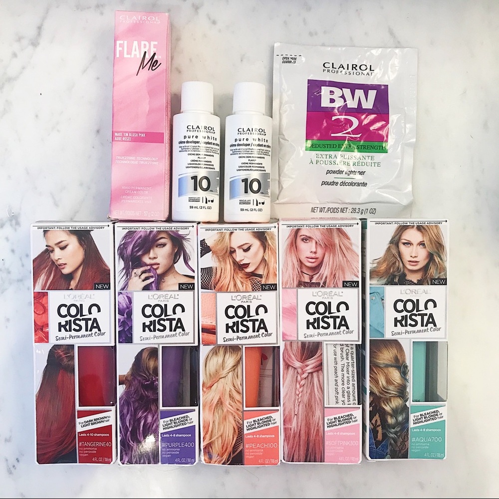 hair dying kit